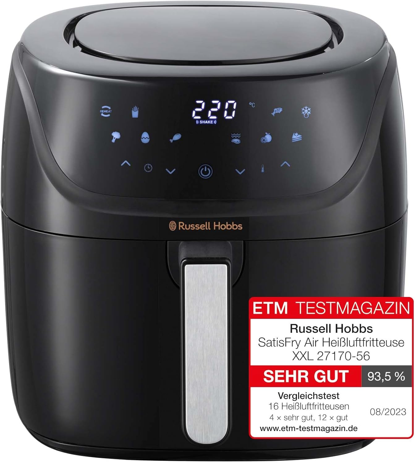 Russell Hobbs Heißluftfritteuse XXL 8L Rapid