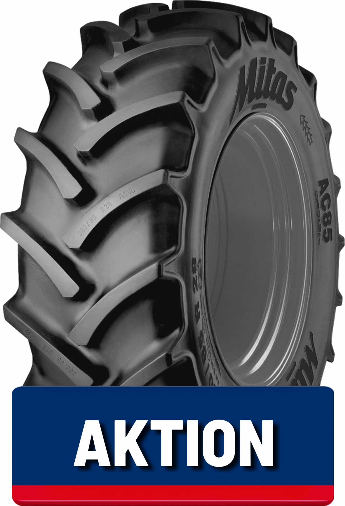 MITAS 340/85R24 AC85 TL 125A8/125B (13.6R24)