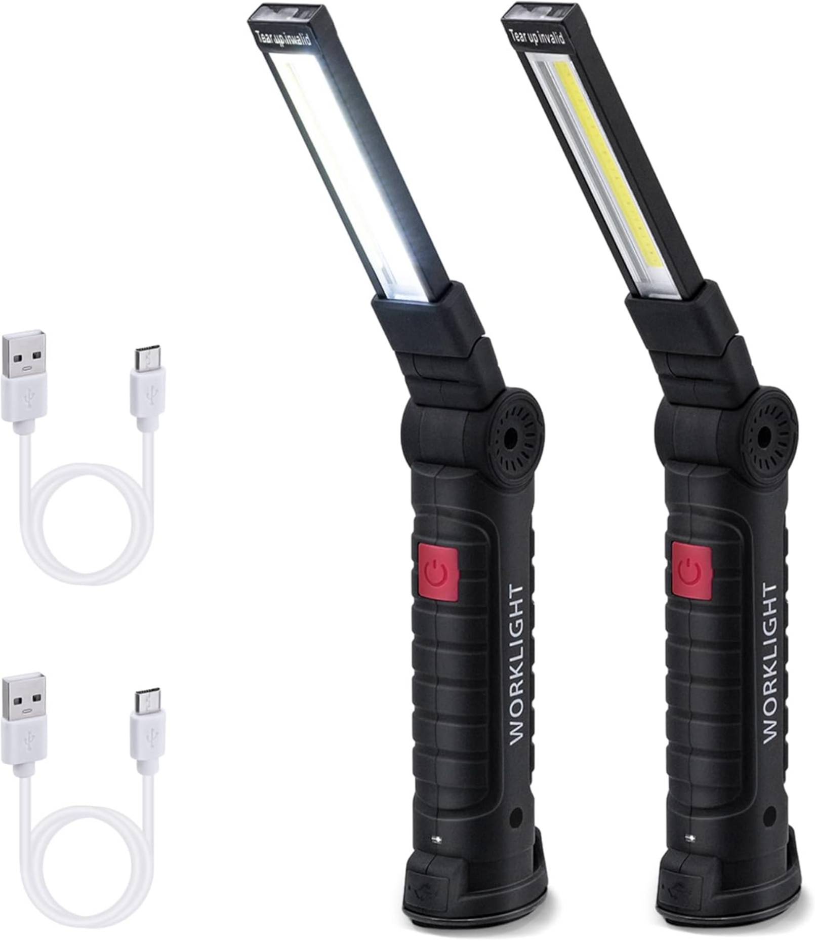 2er Set LED Arbeitsleuchte Wiederaufladbar