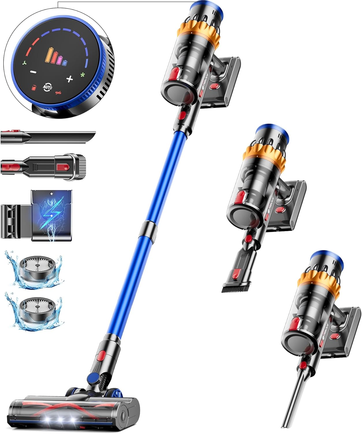 MIBODE Akku Staubsauger