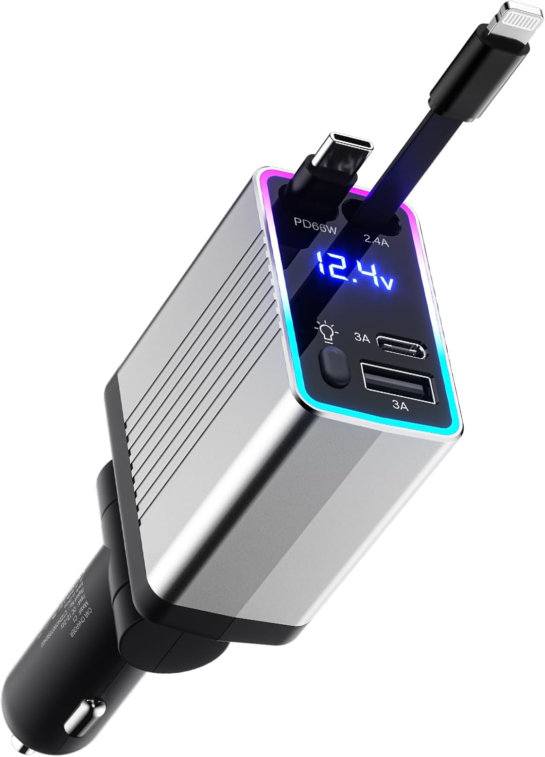 Massway Zigarettenanzünder USB C 120W Auto Ladegerät