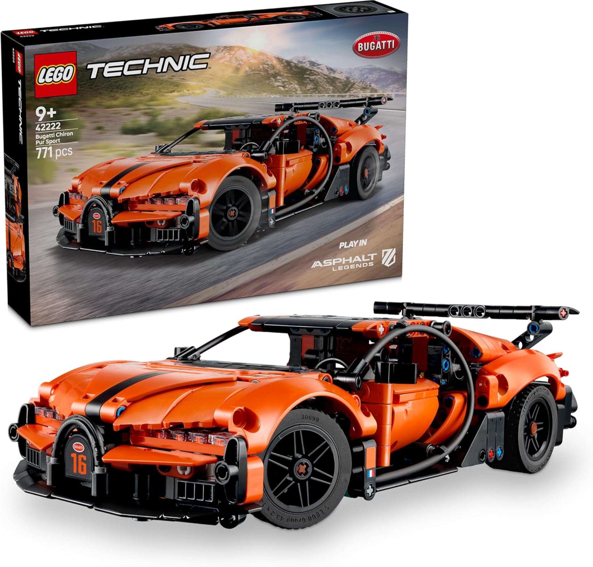 LEGO Technic Bugatti Chiron Pur Sport Hypercar